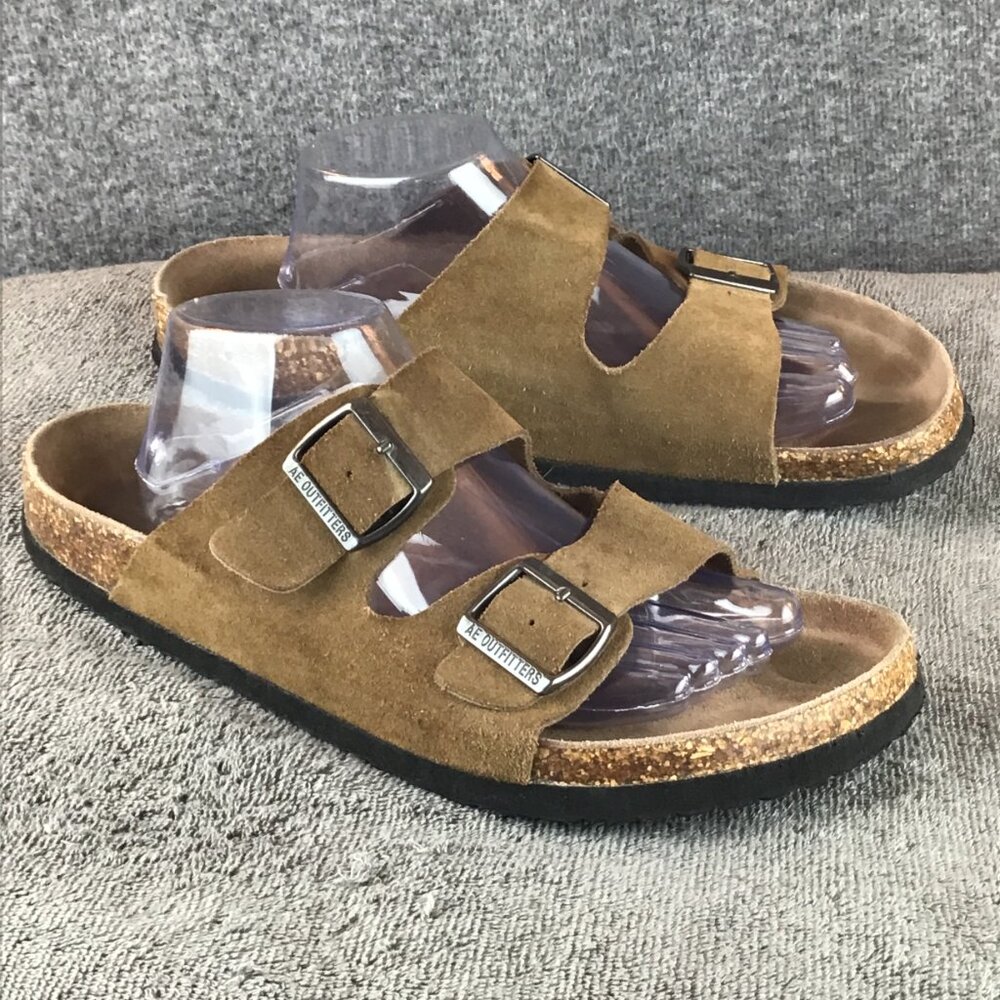 American Eagle Brown Leather Sandals Sz EU47|US 12.5